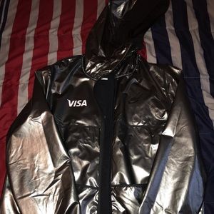 Nike air max reversible jacket.